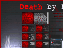 Tablet Screenshot of deathbyfoui.com